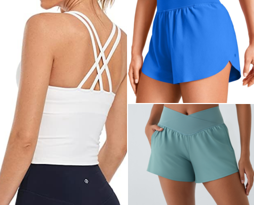 Athletic Clothes cover photo collage