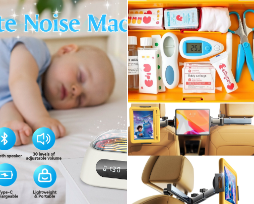 When Dad's on Baby Duty (must have products to help a Dad out) cover photo collage