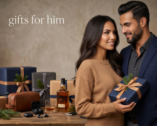 Gifts for Him 🤍 | Bestselling Gifts for Boyfriends, Husbands & Dads cover photo collage