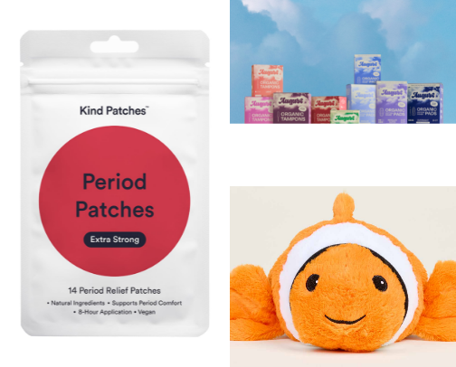 Period care cover photo collage