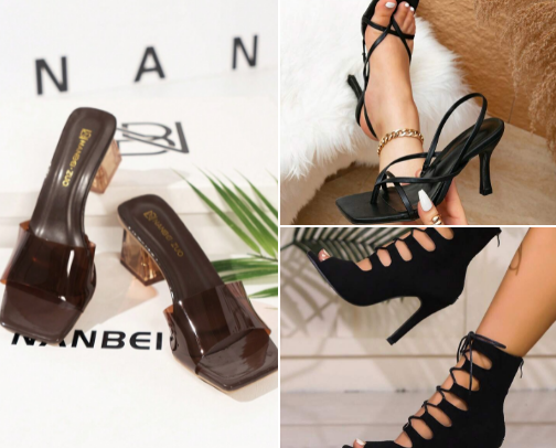 High Heels ♥︎ cover photo collage