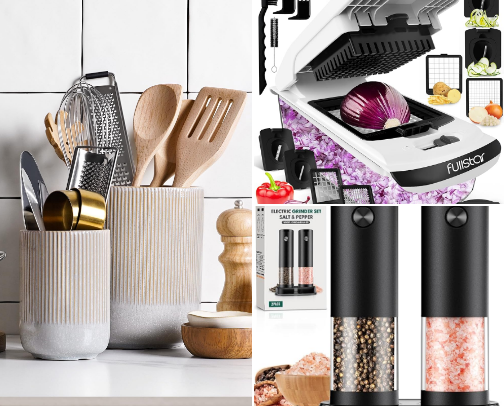 Amazon Kitchen Finds That Make Cooking So Much Easier cover photo collage