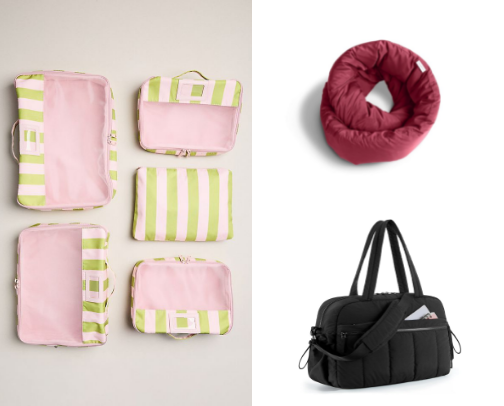 Prioritize low-stress + comfort during travel cover photo collage