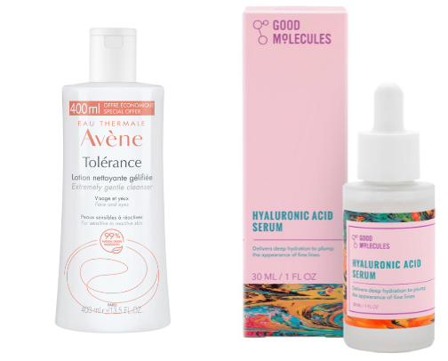 skincare essentials cover photo collage