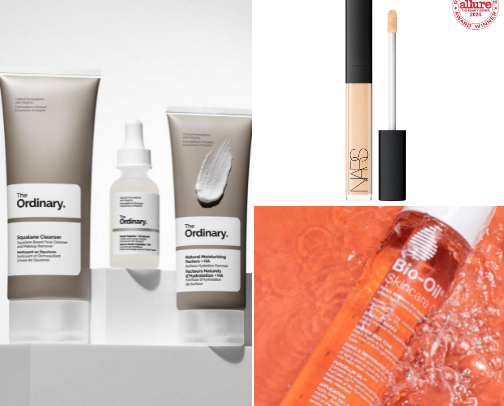 Skincare/makeup cover photo collage