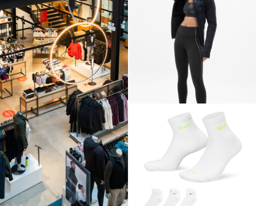 My favorite athletic gear cover photo collage