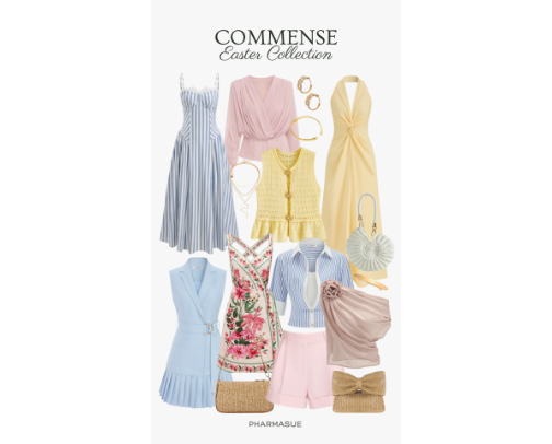 Easter Collection | Elegant Spring Style cover photo collage