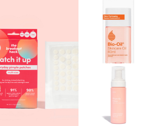 my favourite AFFORDABLE skin care (sensitive skin friendly!) cover photo collage