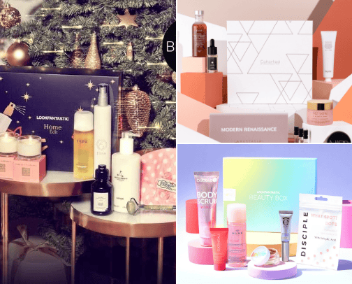 Beauty subscription and limited beauty boxes cover photo collage