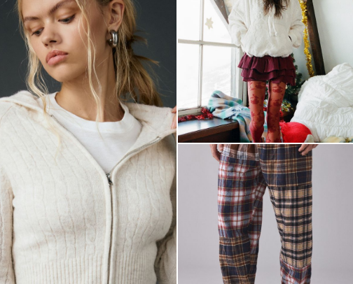 A ralph lauren christmas. cover photo collage