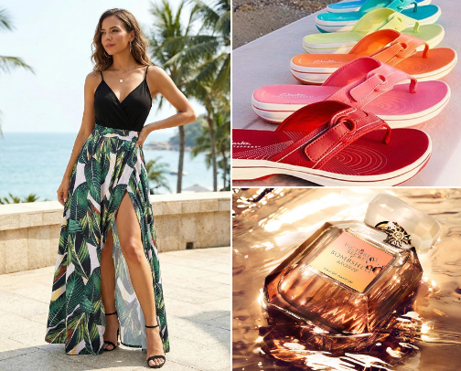 Comfy Gal Summer Closet cover photo collage