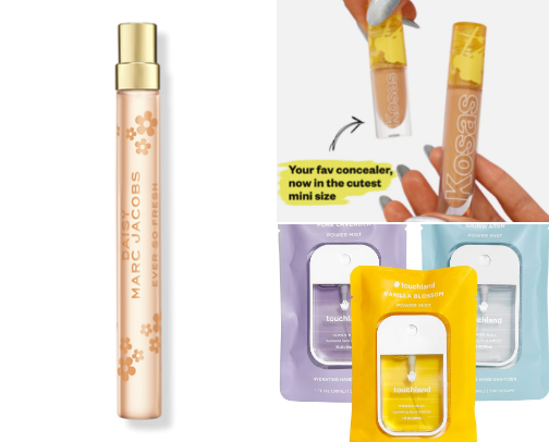 "What's in my purse" cover photo collage