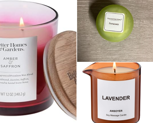 Candles I love cover photo collage