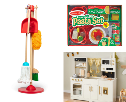 Toddler Christmas gifts cover photo collage