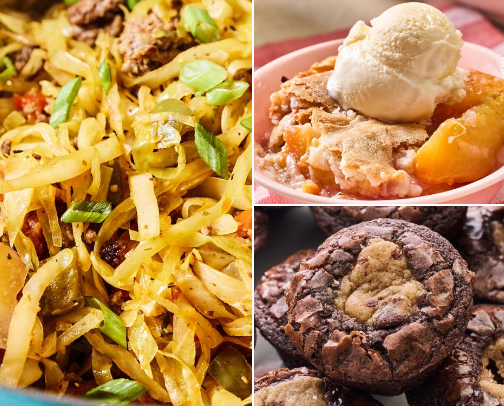 Must try recipes! cover photo collage