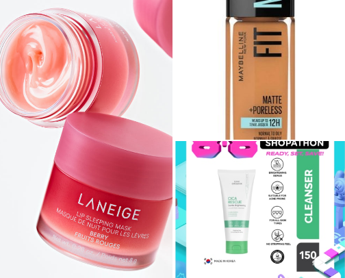 My Go-To Beauty Products cover photo collage