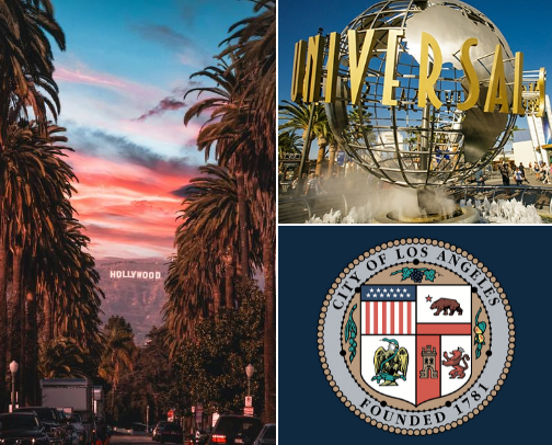 Places to visit in Los Angeles cover photo collage
