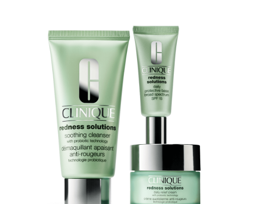 Redness relief!  Phew! cover photo collage