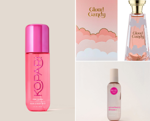 fragrances i love! (mainly sweet, fruity, and gourmand) cover photo collage