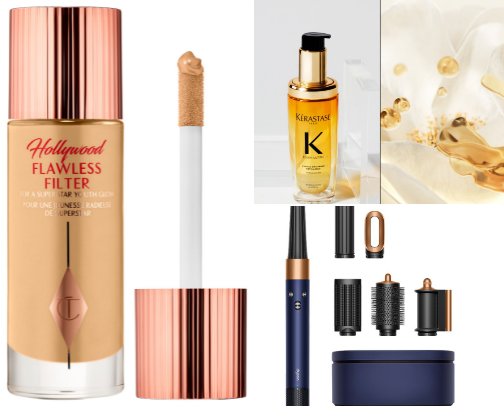 makeup, hair, skin, and everything in between😚 cover photo collage