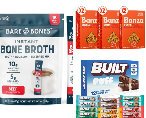 Get your protein! cover photo collage