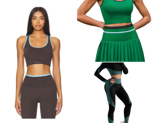 My Fitness Journey Outfits cover photo collage