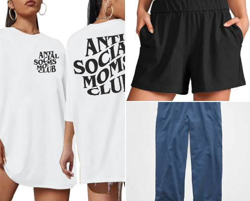 Necessary comfy clothes I choose as a SAHM! cover photo collage