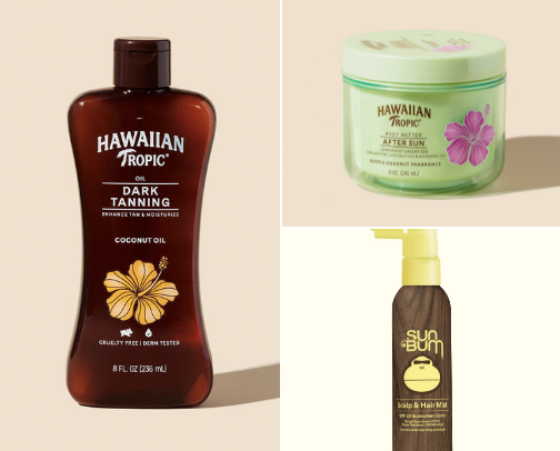 Whats in my beach bag cover photo collage