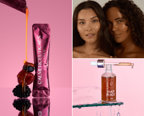 Supplements for Glowing Skin (Beauty From Within) cover photo collage