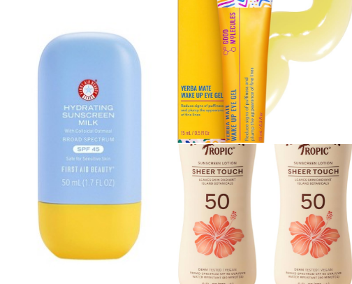 Skincare Favs cover photo collage