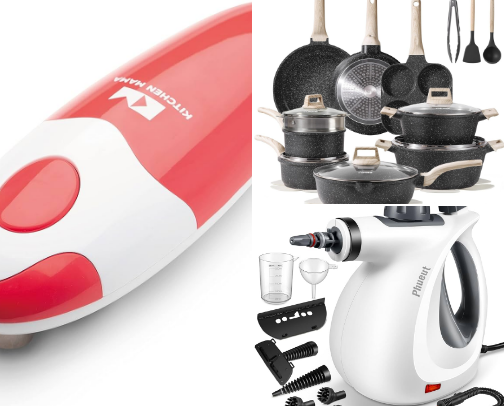 Household items that I can’t live without! cover photo collage