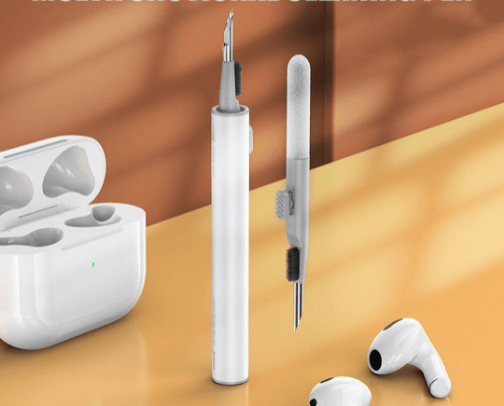 Cleaner Kit for Airpods Pro 1 2 Multi-Function Cleaning Pen Soft Brush for Bluetooth Earphones Case Cleaning Tools for Earbuds cover photo collage