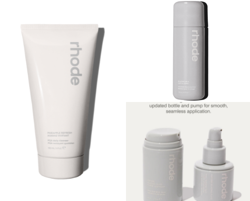 All Rhode Skin Products cover photo collage