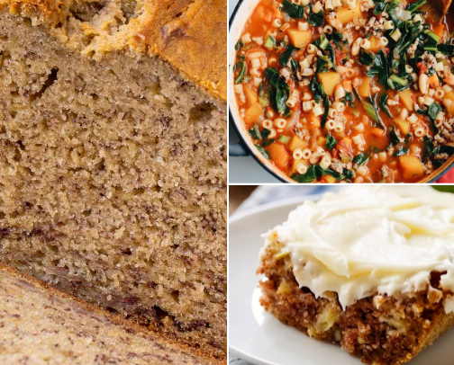 Cozy fall recipes cover photo collage