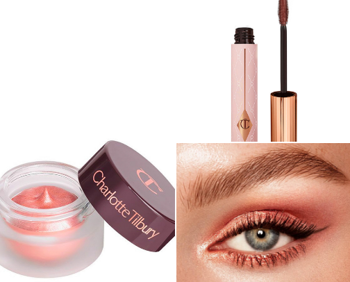 Makeup that I have been using that I feel that accentuates green eyes cover photo collage