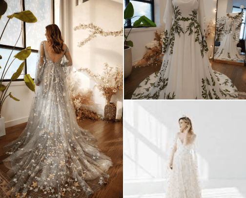 Alternative Wedding Dresses cover photo collage