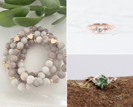 Jewelry cover photo collage