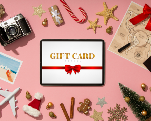 The Ultimate Holiday Gift Card Guide: Thoughtful & Easy Present Ideas cover photo collage