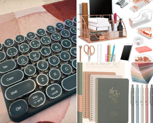 office things cover photo collage
