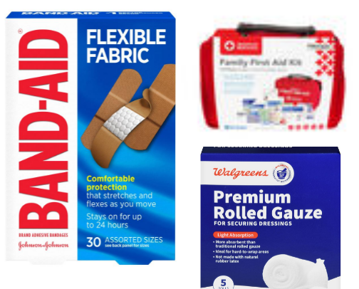 First Aid Must Haves - from a firefighter wife cover photo collage