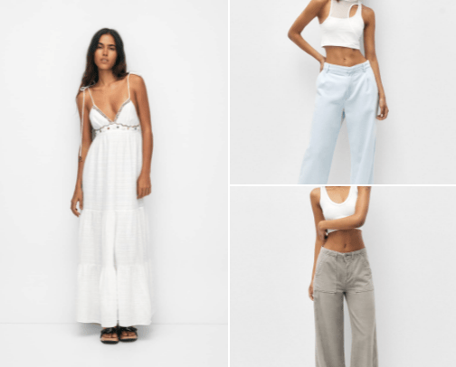 H&M Pull&Bear cover photo collage