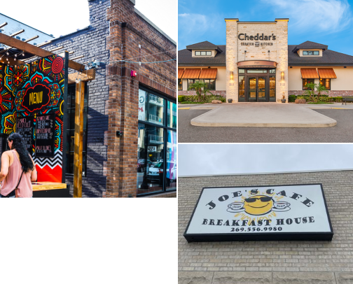 Great places to eat in SW MI cover photo collage