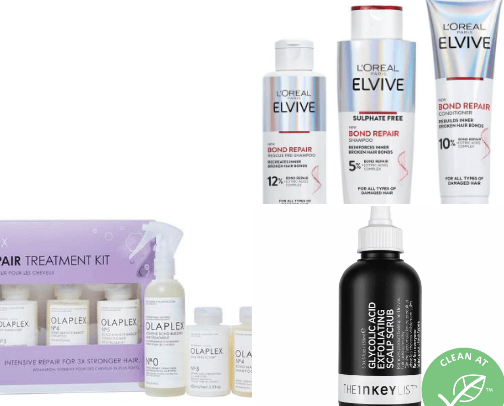Haircare cover photo collage