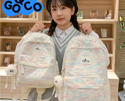 Stylish Backpack cover photo collage