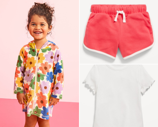 Summer Toddler Girl Haul cover photo collage