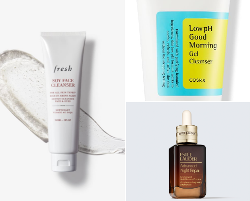 Luxury Skincare Routine for Oily Skin | Shine Control & Healthy Glow cover photo collage