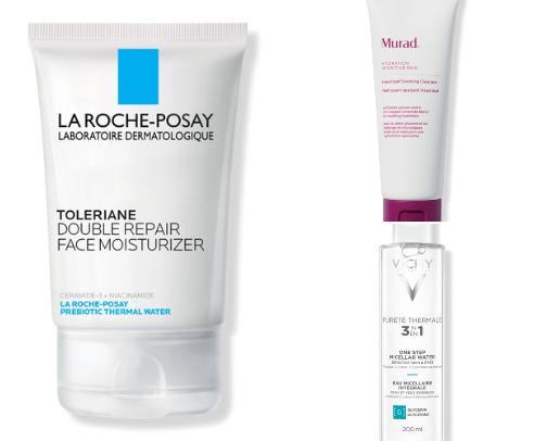 Glowing Without Pain: Is It Possible? For Sensitive Skin cover photo collage