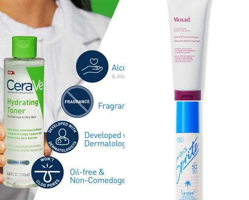 Glowing Without Pain: Is It Possible? For Sensitive Skin cover photo collage