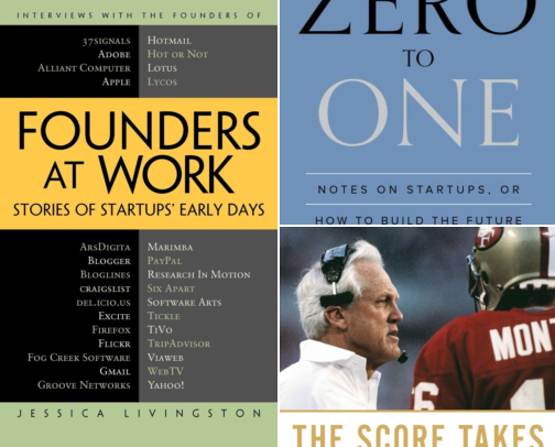 26 Books Marc Andreessen, Ben Horowitz, Sam Altman, Reid Hoffman and Paul Graham Recommend cover photo collage