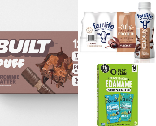 My Favorite Protein Finds cover photo collage